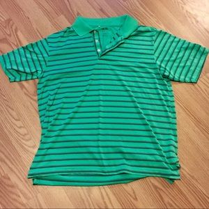 Adidas ClimaLite Green Polo Shirt